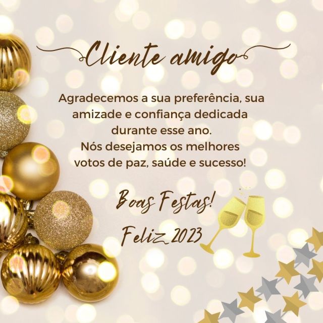 mensagens de agradecimento ano novo clientes