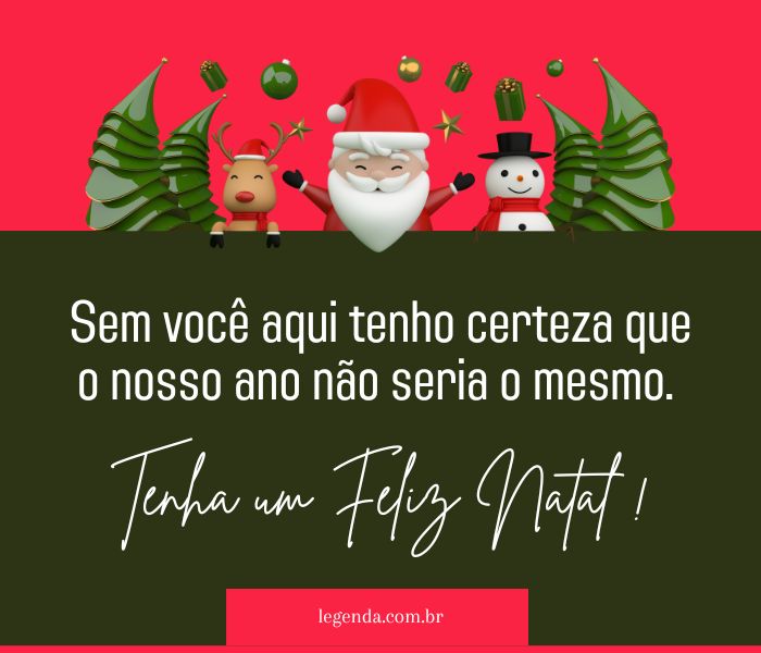 mensagem de feliz natal