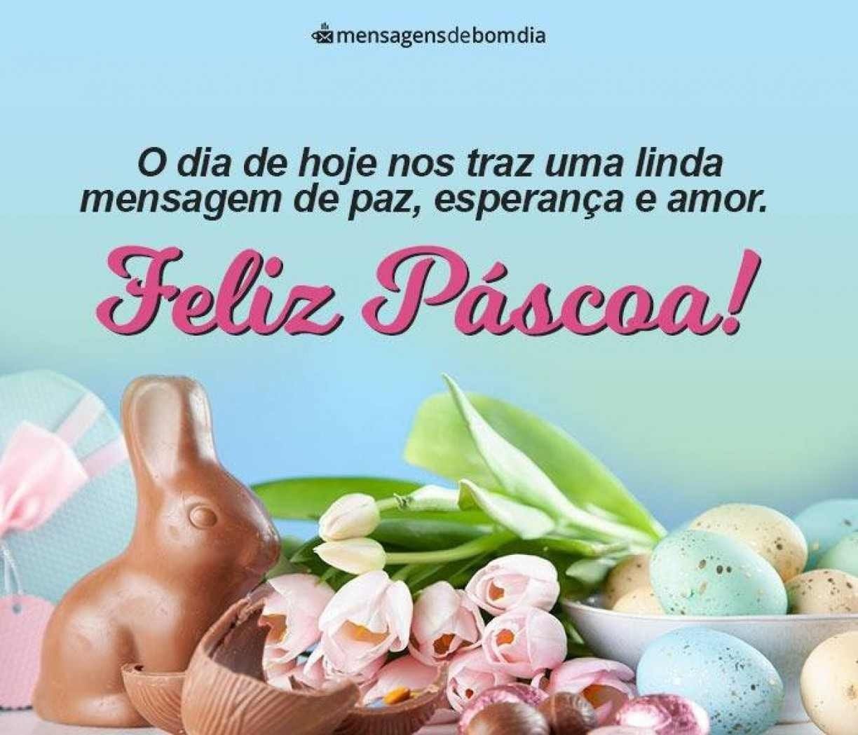 mensagem de feliz páscoa