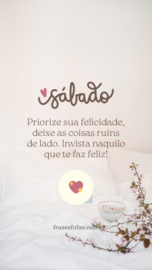 status de sábado