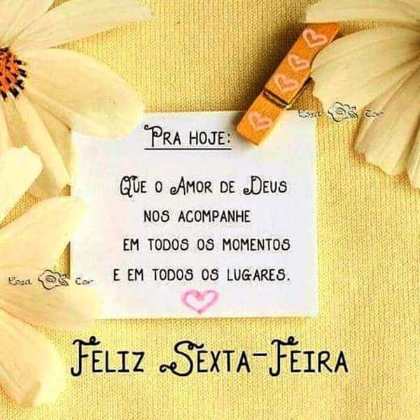 bom dia sexta-feira abençoada
