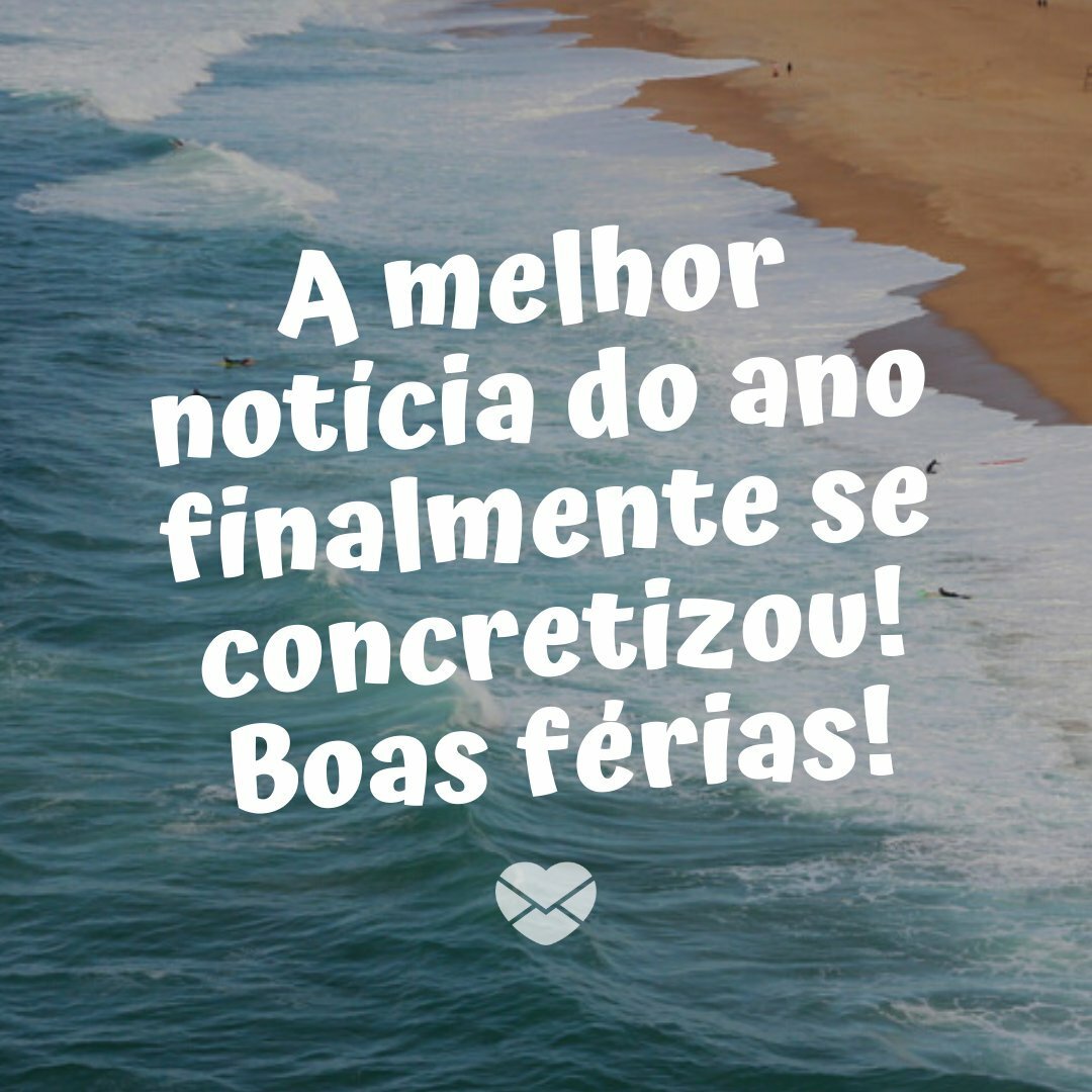 frases de férias para redes sociais