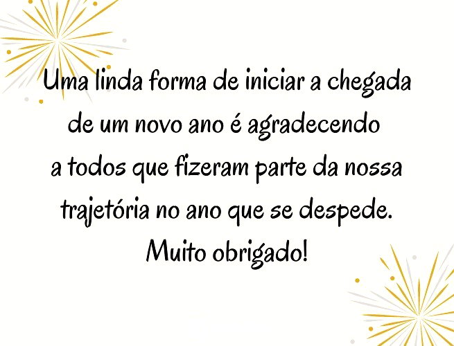 mensagens de fim de ano para familia