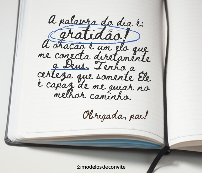 gratidão a deus vs gratidão a pessoas