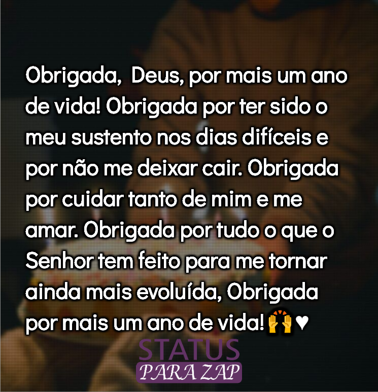 textos de gratidão por mais um ciclo