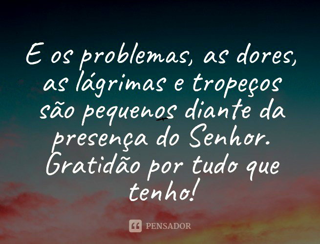 mensagem de agradecimento por tudo