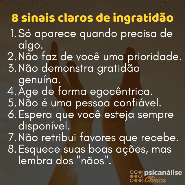 textos sobre mal-agradecidos