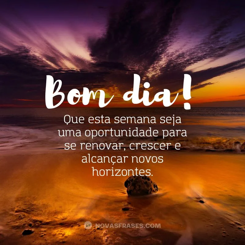 pensamentos para começar a semana