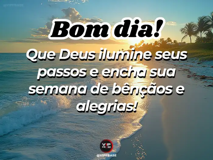 inspiração para segunda-feira