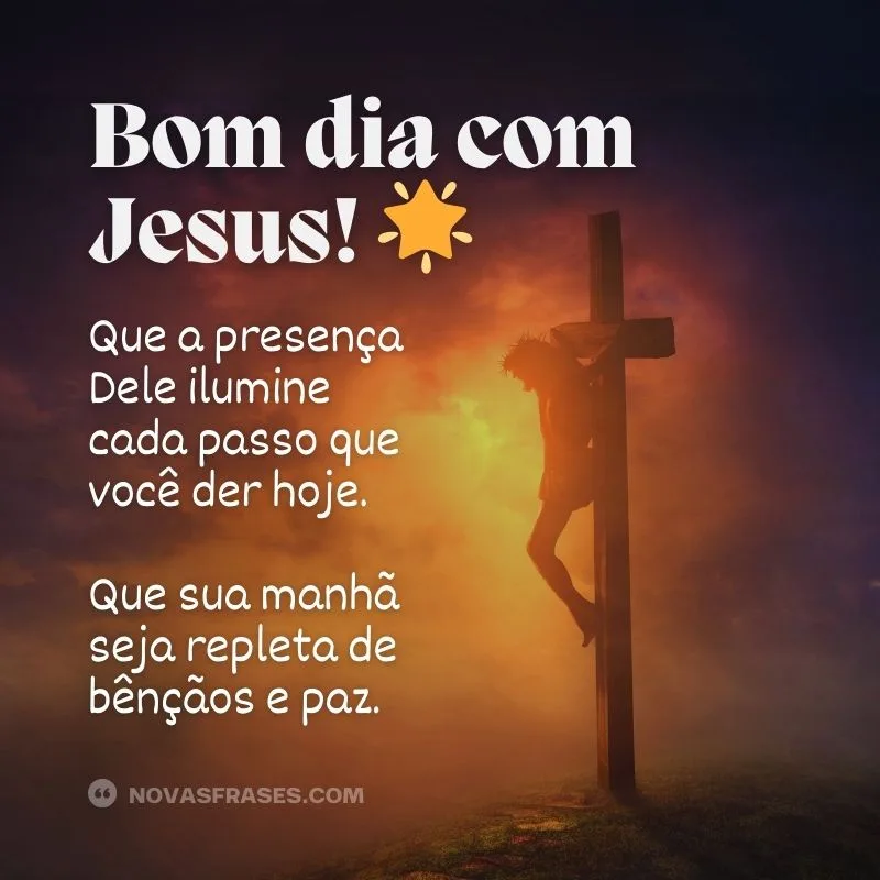 mensagens de fé e encorajamento de jesus