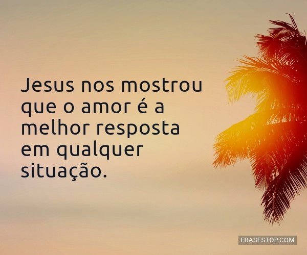 confiança em deus segundo jesus
