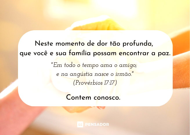frases de pêsames