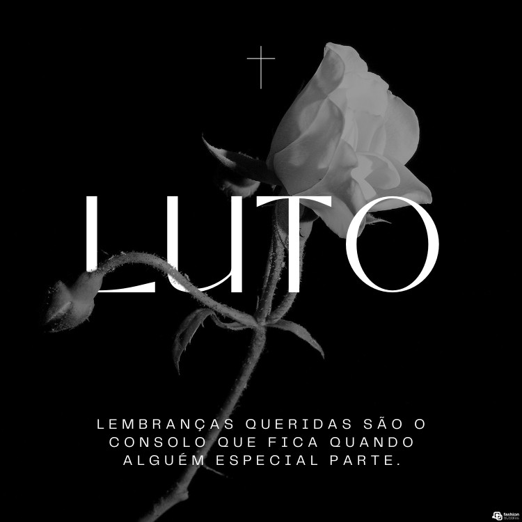 homenagem póstuma para redes sociais