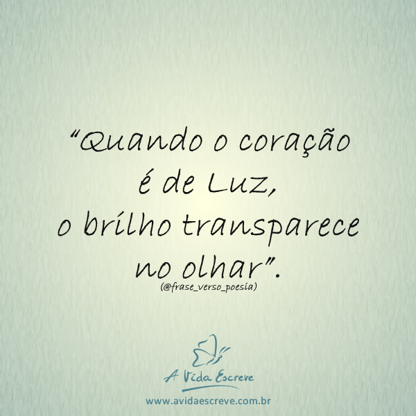 frases de luz e amor