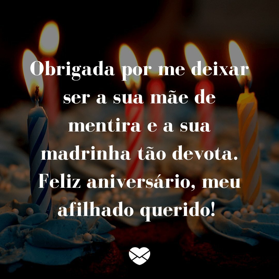 mensagem de madrinha para afilhado casamento
