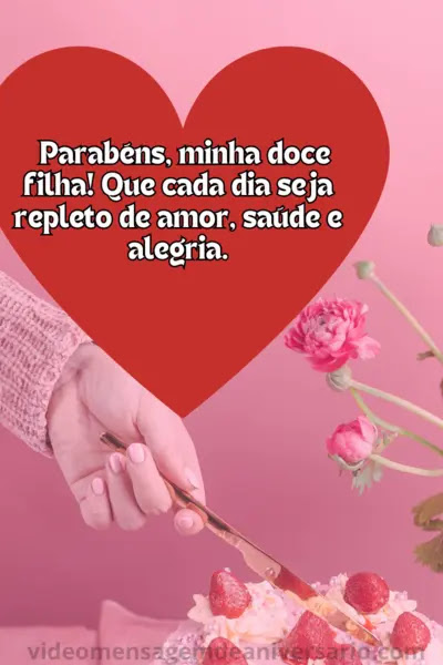 mensagem de mãe para filha adulta