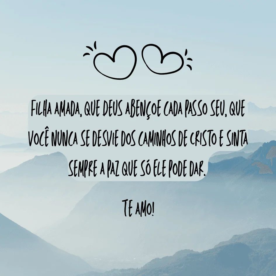 mensagem de mãe para filha adolescente