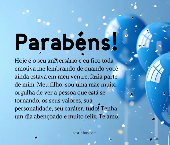 mensagens de proteção para filho