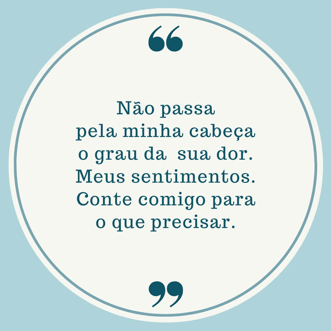 mensagens para falecimento