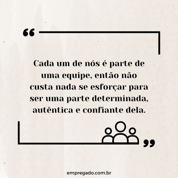 frases de união para equipe