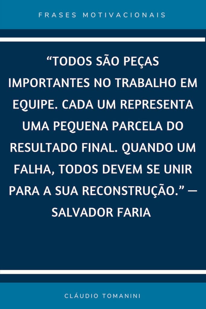frases para motivar equipe em crise