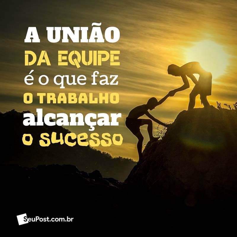 mensagens inspiradoras para líderes de equipe