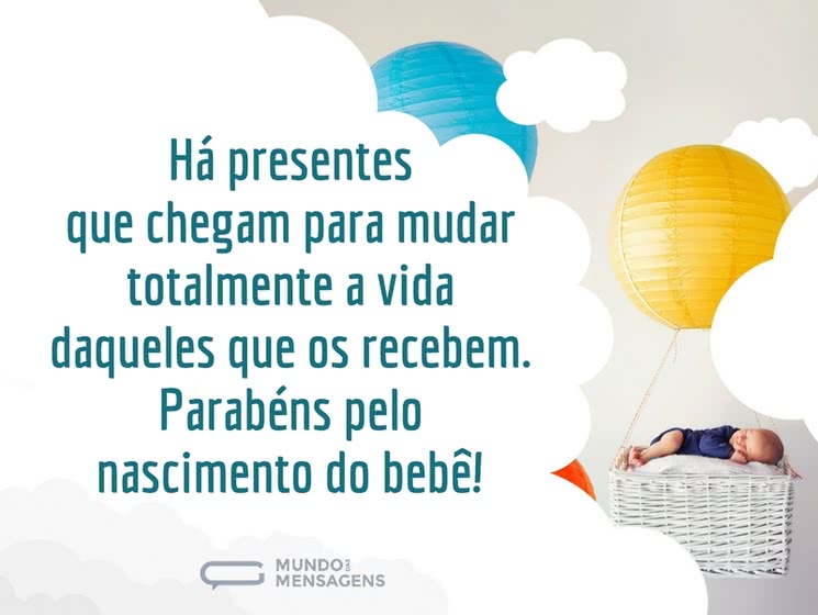 mensagem de nascimento para sobrinho