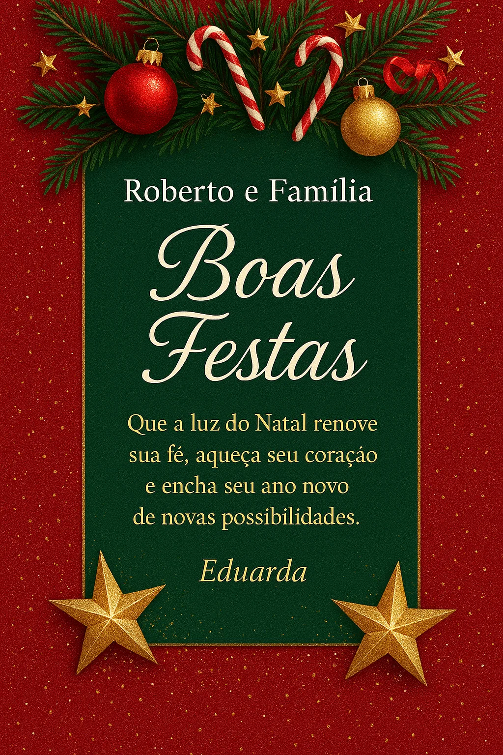 mensagem de natal para família vs amigos