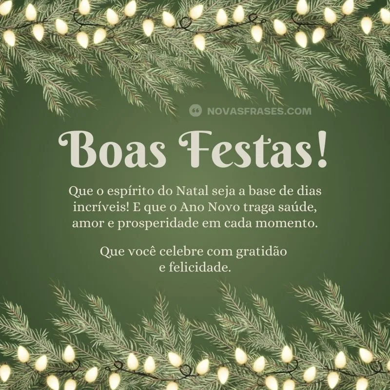 mensagens de natal para clientes 2025