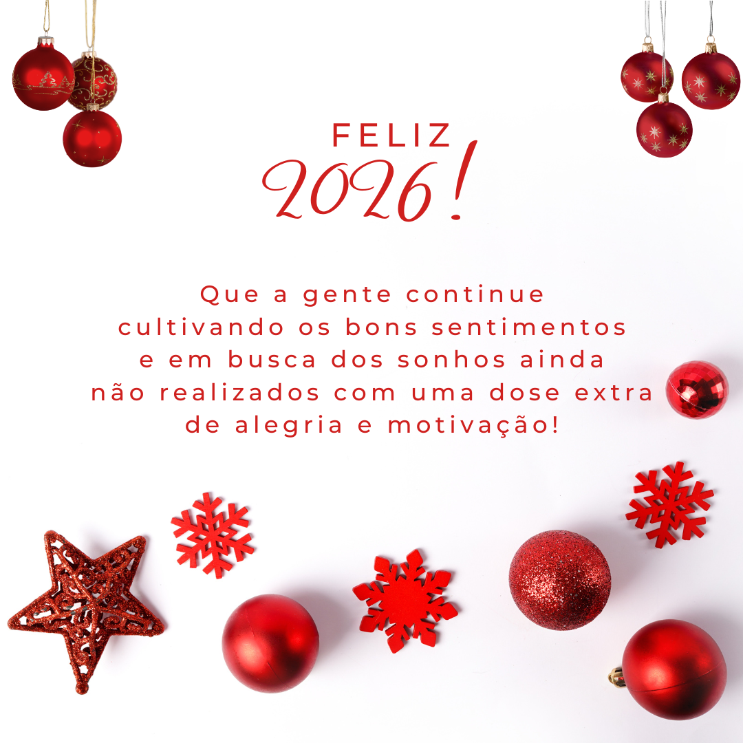 feliz natal e prospero ano novo 2026