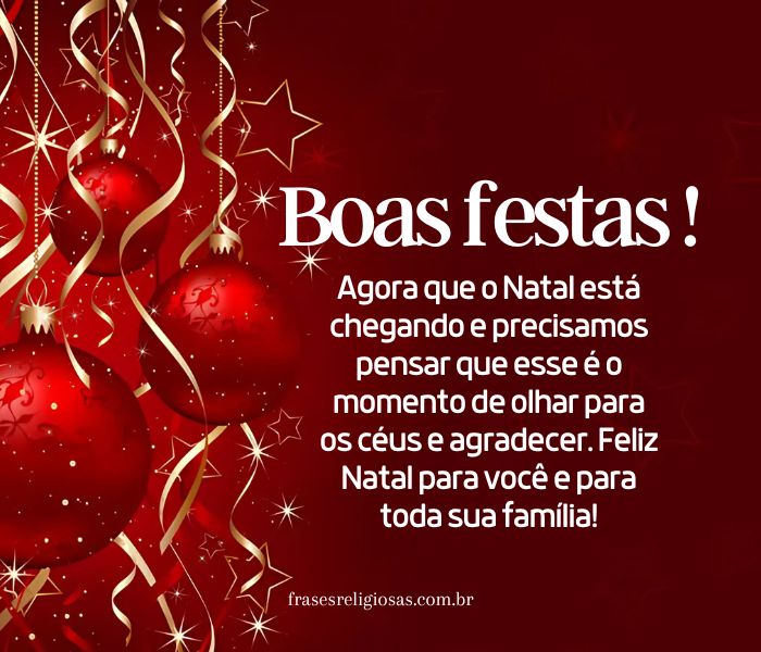 orações de natal cristãs