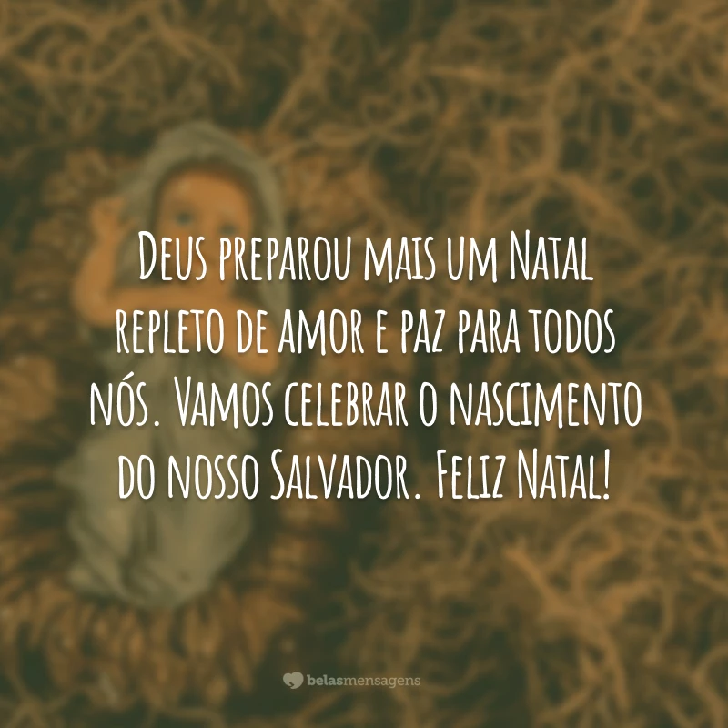 mensagens de esperança e paz natalinas