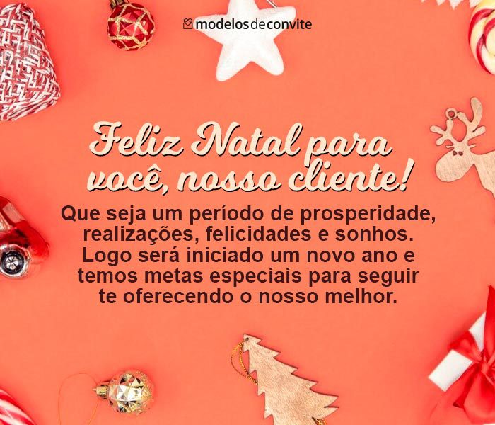 mensagens de natal para parceiros comerciais