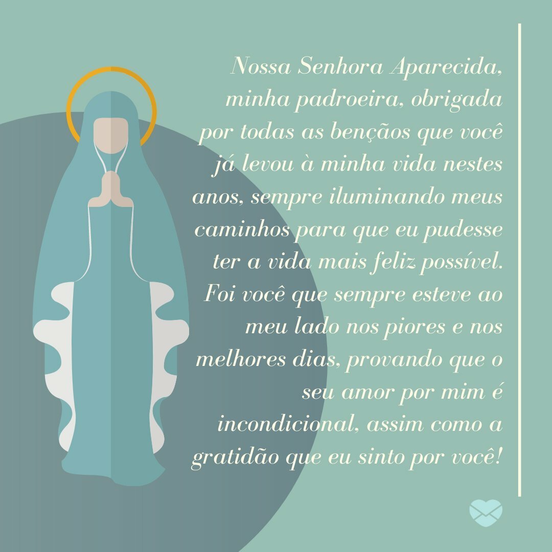 frases de Nossa Senhora Aparecida para compartilhar