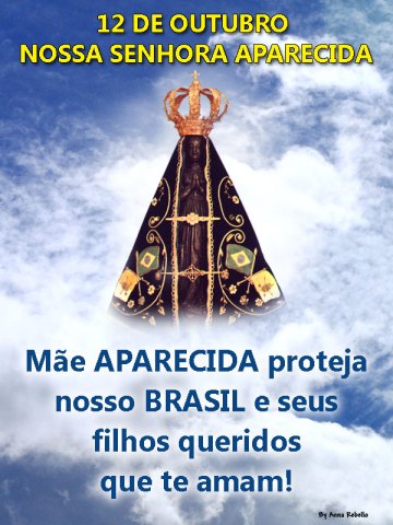mensagem de Nossa Senhora Aparecida para renovar a fé