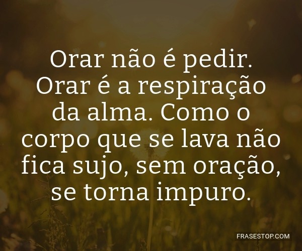 como orar para ter paz