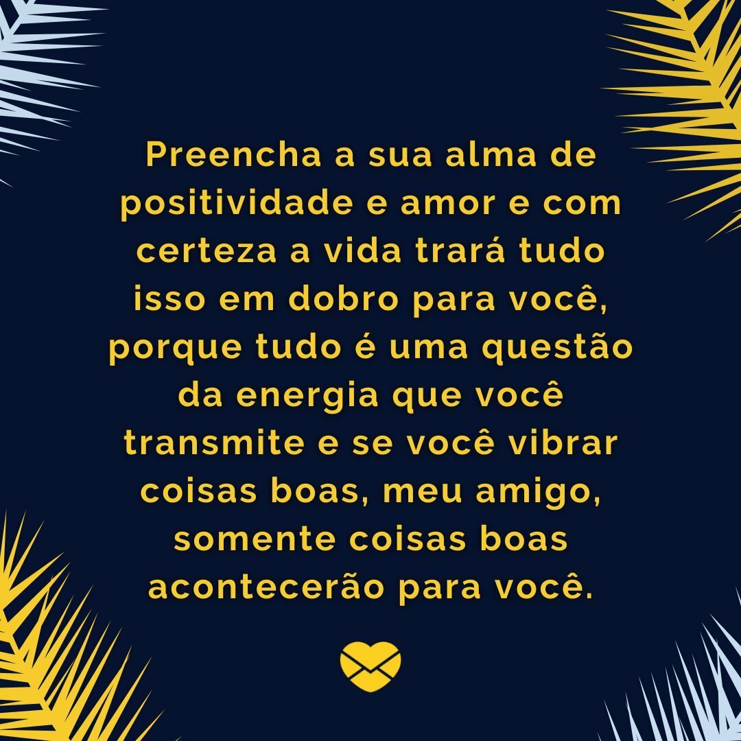 mensagens de esperança e agradecimento