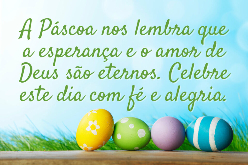 mensagem de páscoa católica para família