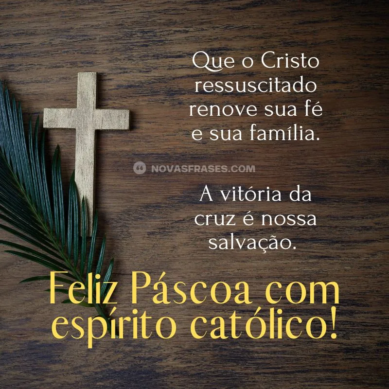 mensagem de páscoa católica para crianças