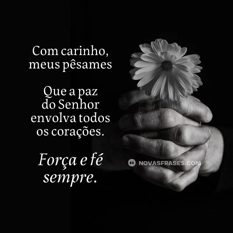 como expressar condolências em redes sociais