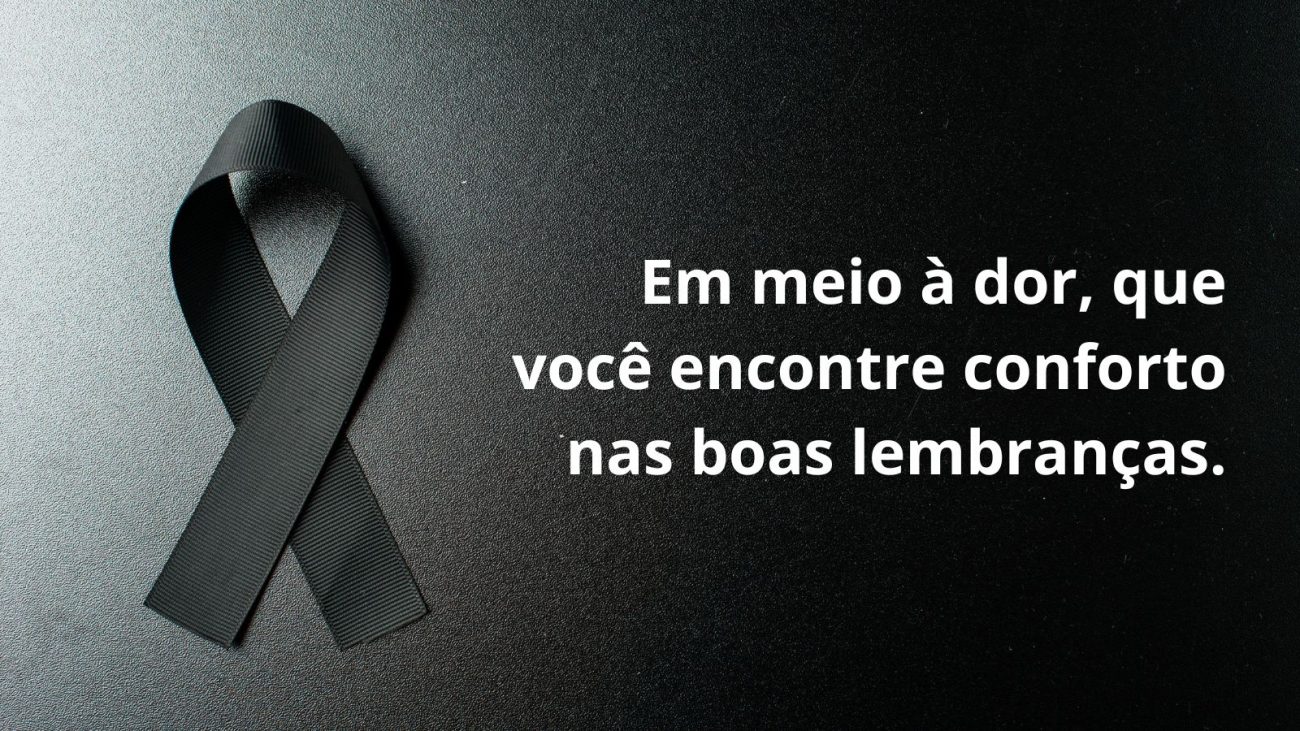 mensagens de pêsames para perda inesperada