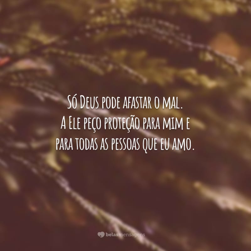 mensagem de proteção para amigos