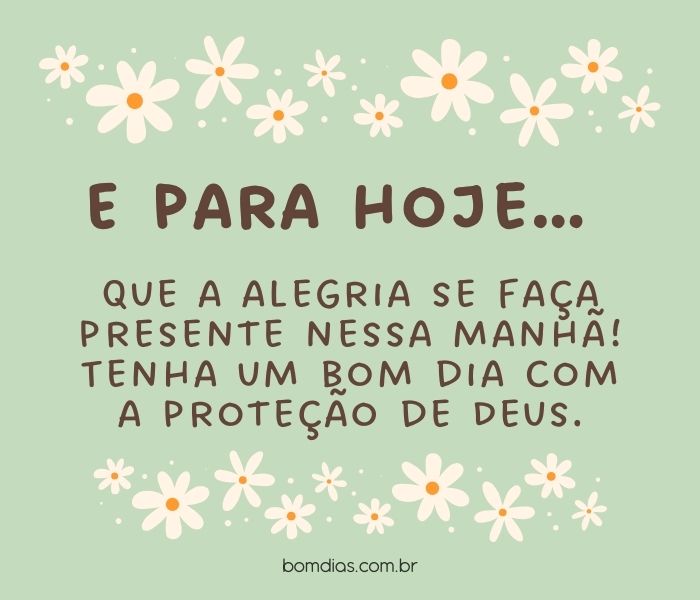 mensagens de fé e proteção
