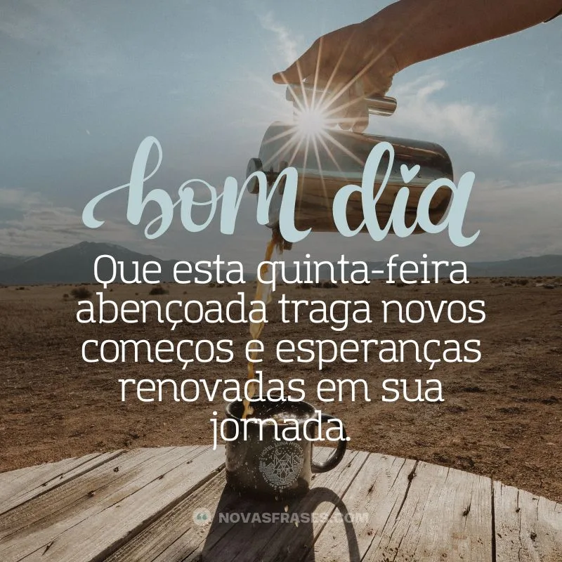 mensagem de quinta-feira para família