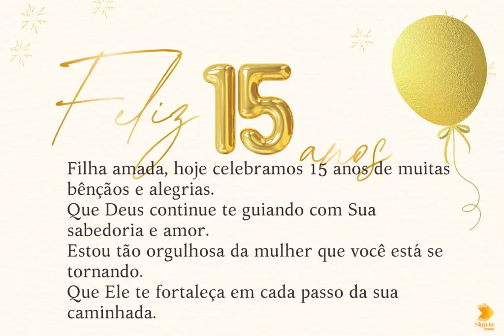 como fazer uma homenagem de 15 anos para filha