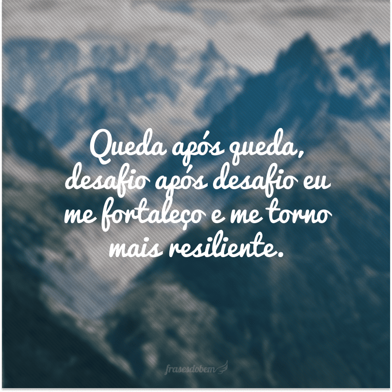 resiliência: a arte de se reinventar