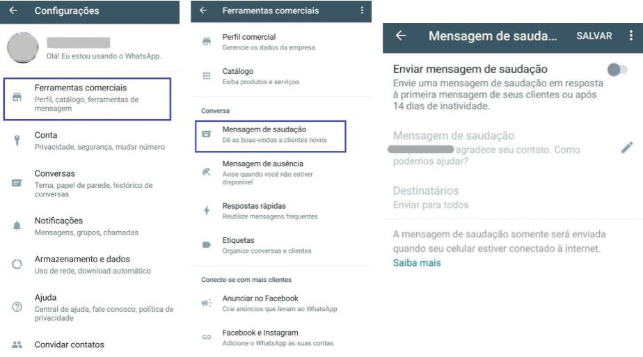 modelos de mensagem para atendimento whatsapp