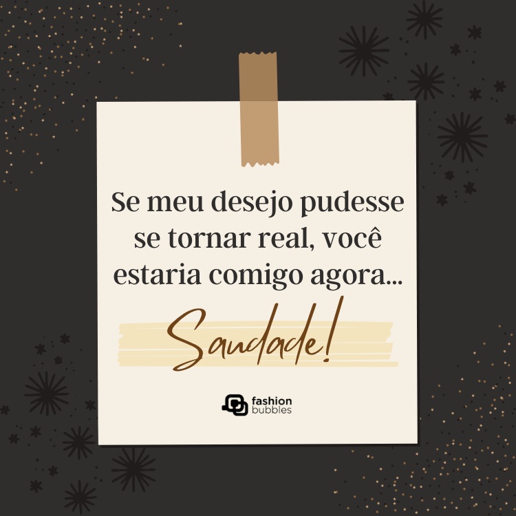 frases de saudade para status