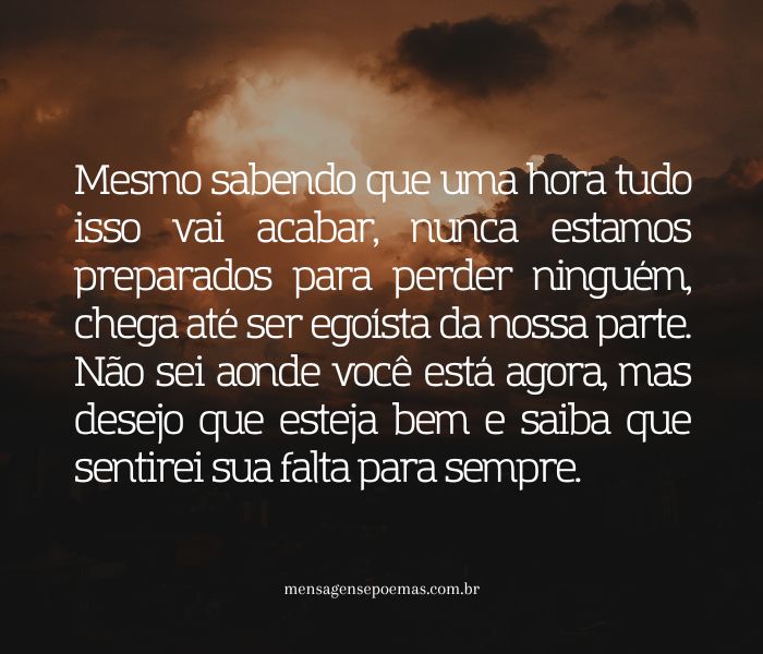 mensagem de saudade para o namorado