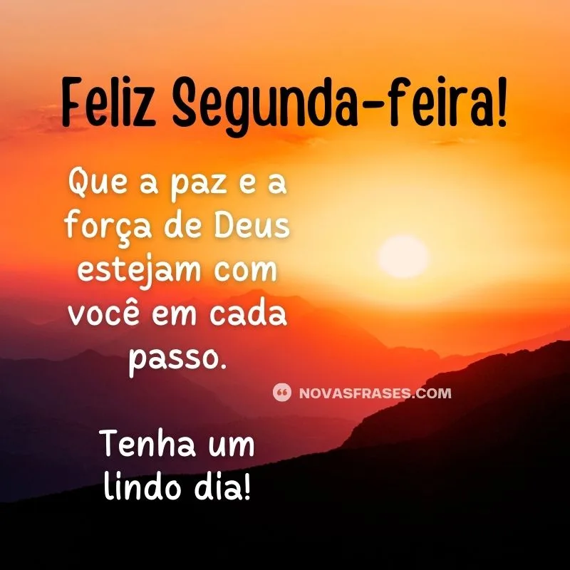 frases para segunda-feira abençoada